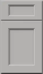 Fusion Nickel cabinet finish